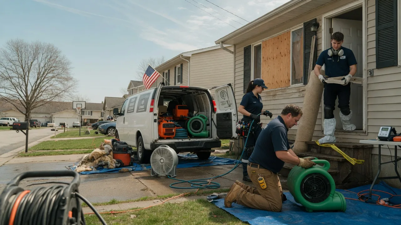 Water Damage Restoration in Henryetta, OK near me